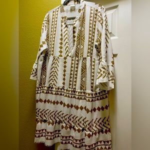 NWOT - Never worn cute boho style dress